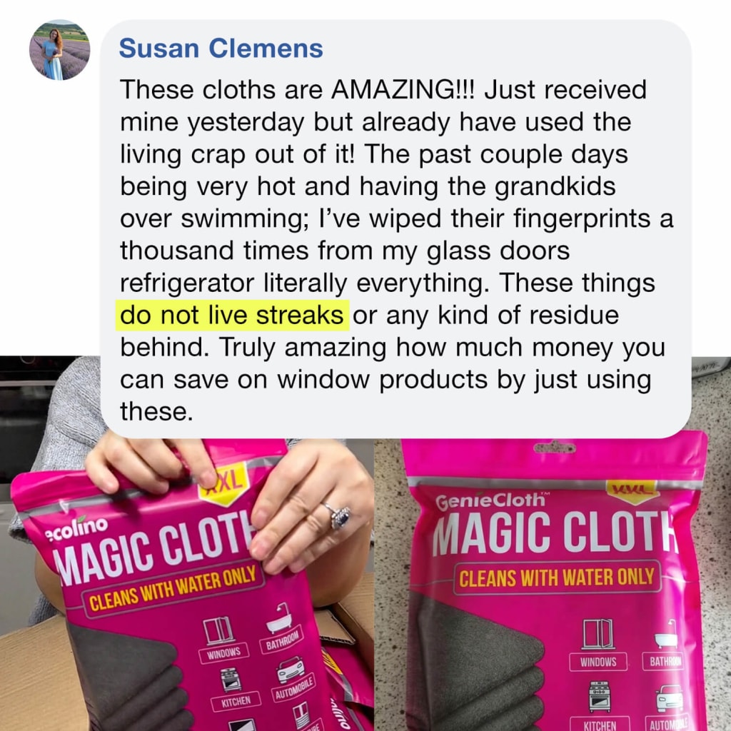 Magic Cleaning Cloth (5-Pack)