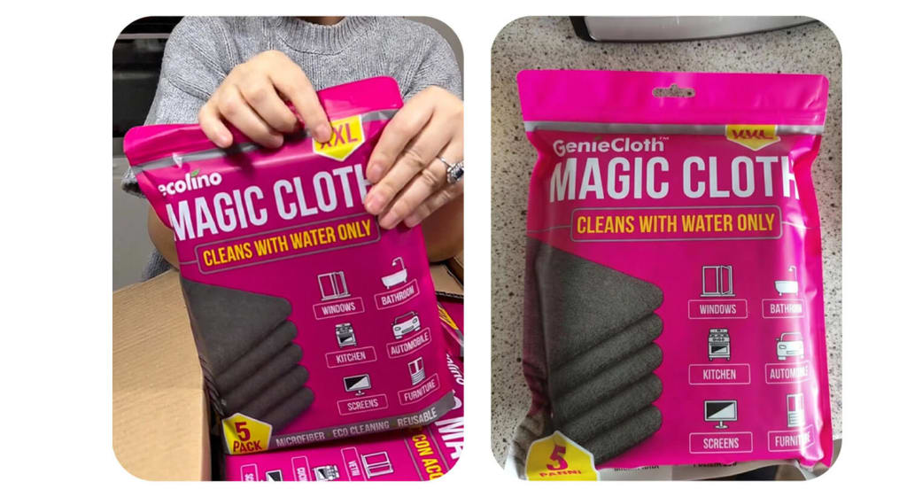 Magic Cleaning Cloth (5-Pack)