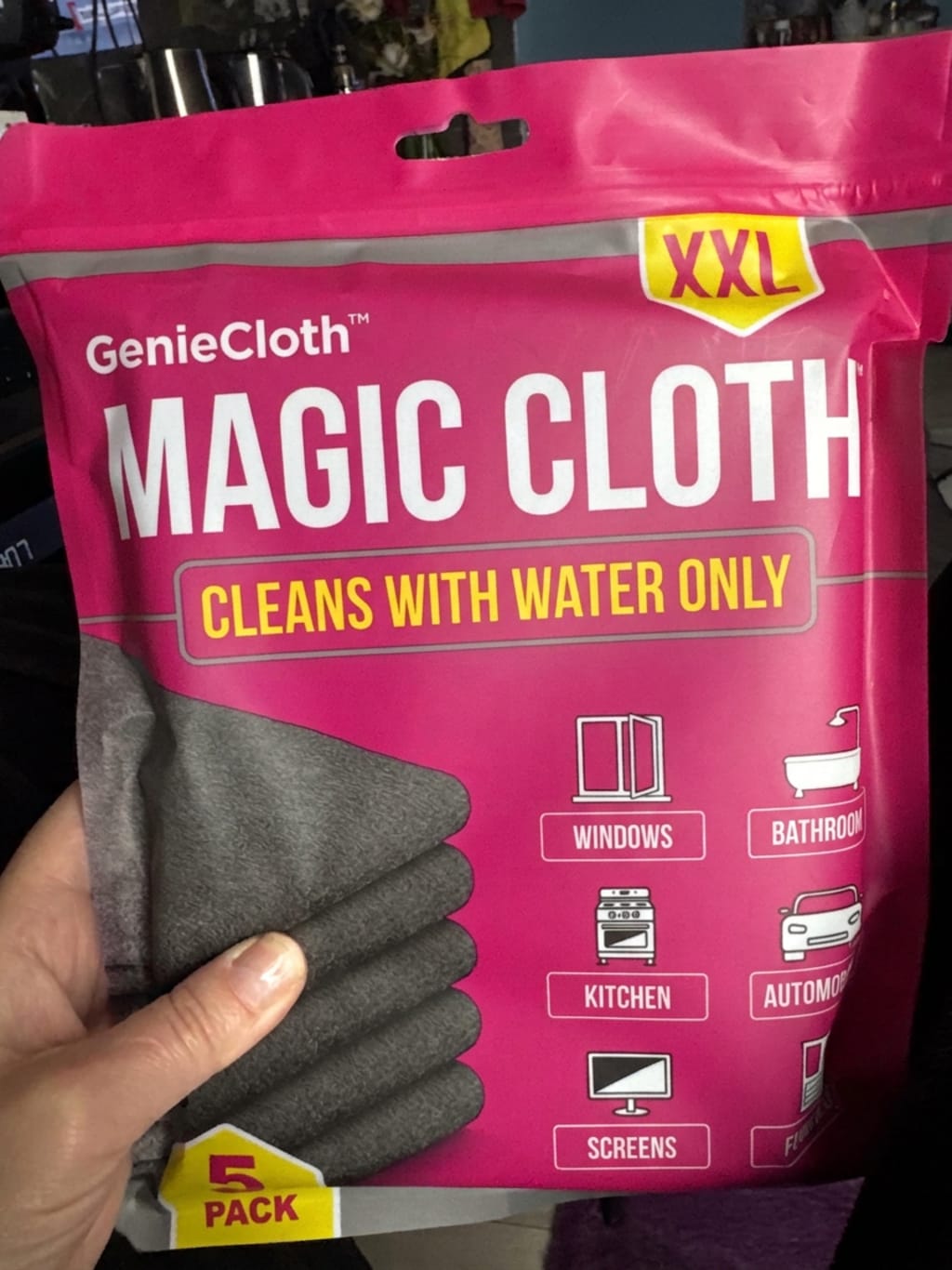 Magic Cleaning Cloth (5-Pack)